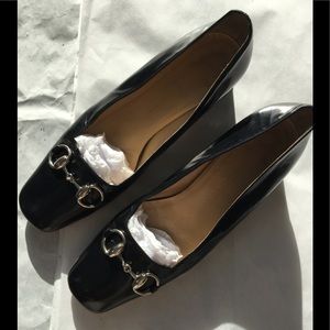 Gucci Horse Bit Heels Classic Black Summer Style
